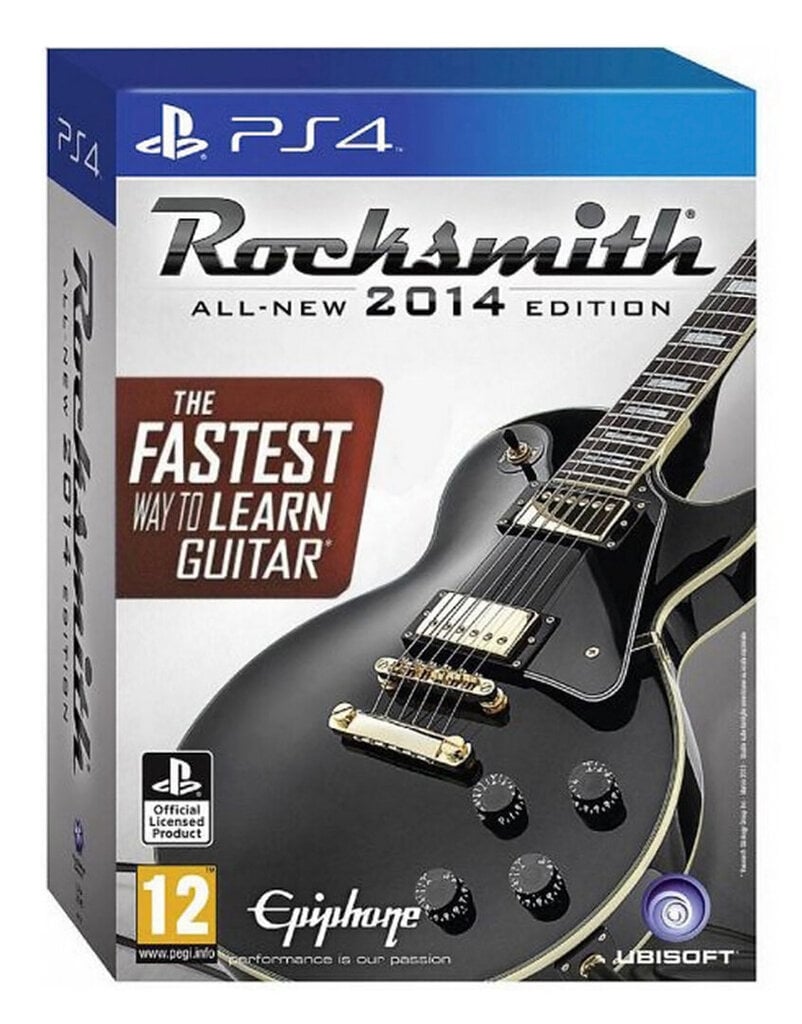 Rocksmith 2014 Edition with Real Tone Cable, PS4 kaina ir informacija | Kompiuteriniai žaidimai | pigu.lt