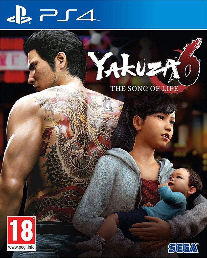 Yakuza 6: The Song of Life, PS4 kaina ir informacija | Kompiuteriniai žaidimai | pigu.lt