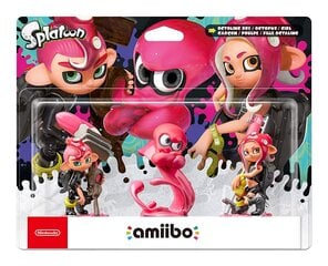 Nintendo Amiibo Octoling Girl Boy Octopus 3-in-1 Set цена и информация | Атрибутика для игроков | pigu.lt