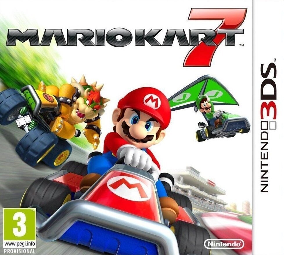 Mario Kart 7 (3DS) kaina ir informacija | Kompiuteriniai žaidimai | pigu.lt