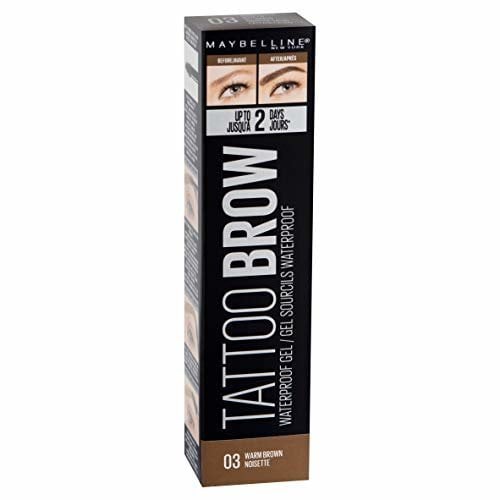 Antakių dažai Maybelline New York Tattoo Brow 5 ml, 03 Warm Brown цена и информация | Antakių dažai, pieštukai | pigu.lt