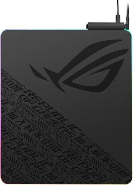 Asus ROG Balteus QI, juoda kaina ir informacija | Pelės | pigu.lt