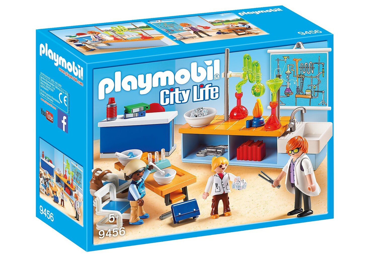 9456 PLAYMOBIL® City Life, Chemijos pamoka цена и информация | Konstruktoriai ir kaladėlės | pigu.lt