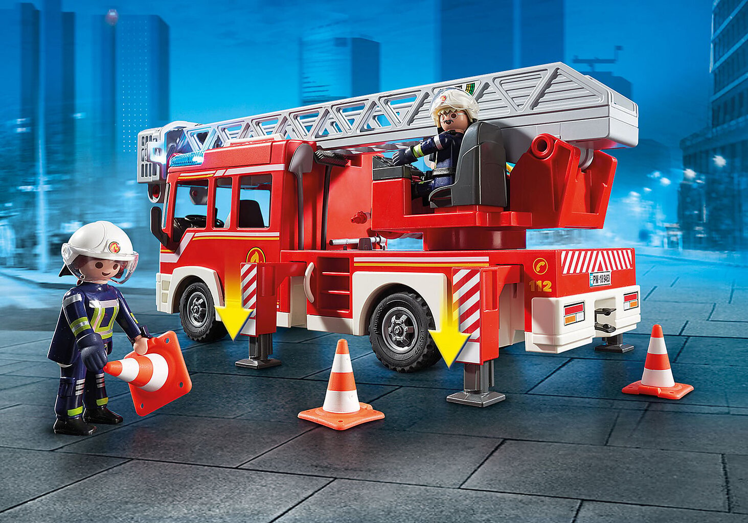 9463 PLAYMOBIL® City Action, Gaisrininkai su vandens žarna цена и информация | Konstruktoriai ir kaladėlės | pigu.lt