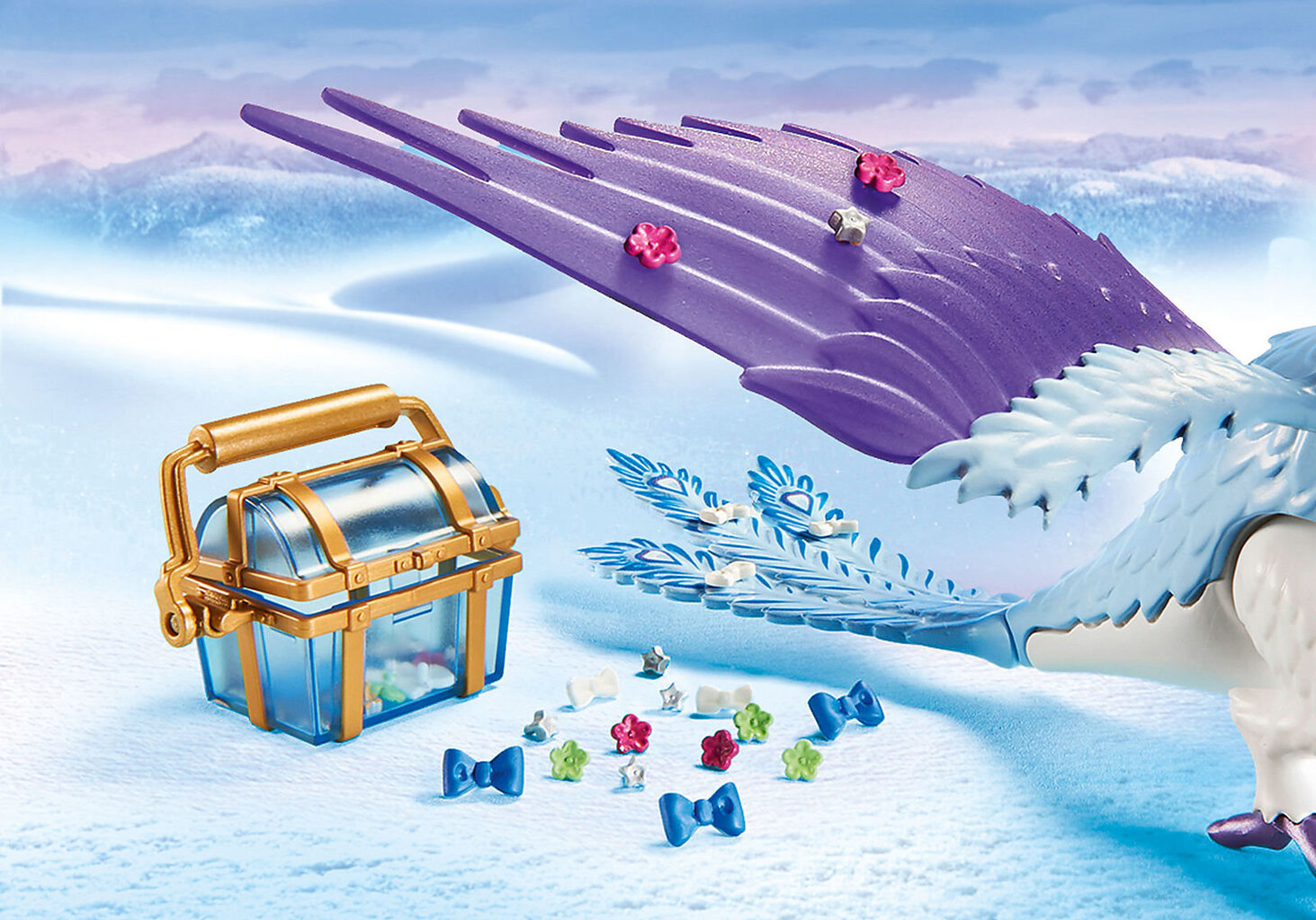 9472 PLAYMOBIL® Magic Ledo karalystės feniksas kaina ir informacija | Konstruktoriai ir kaladėlės | pigu.lt