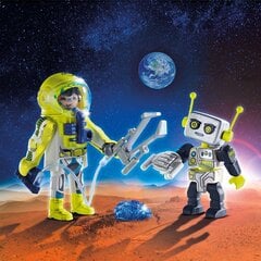 9492 PLAYMOBIL® Space, Astronautas ir robotas kaina ir informacija | Konstruktoriai ir kaladėlės | pigu.lt