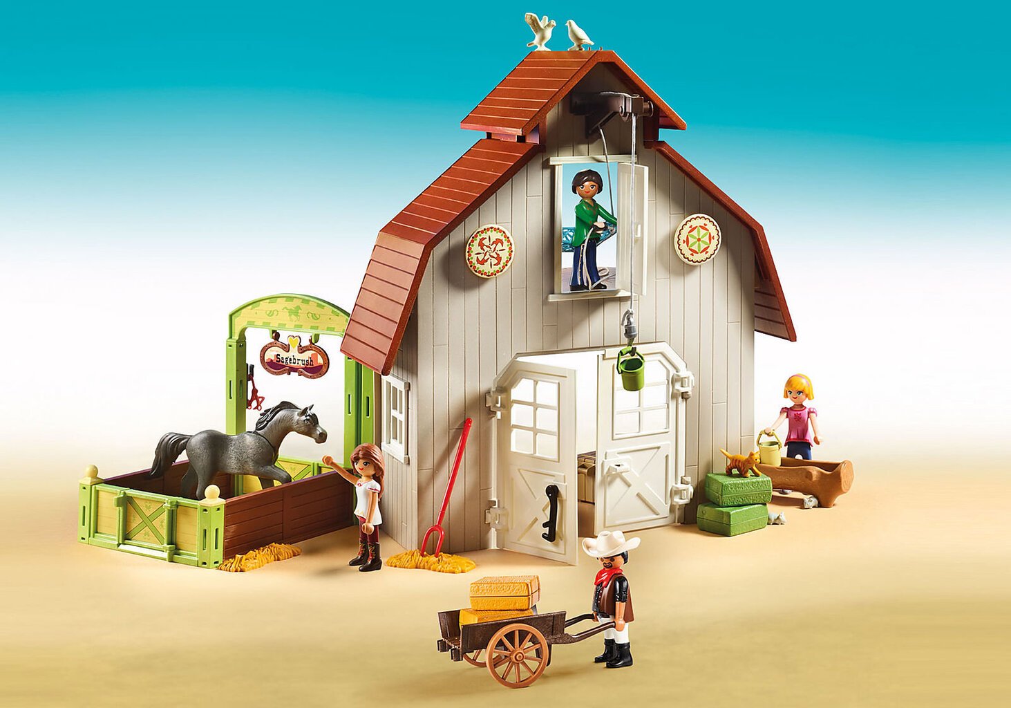 70118 PLAYMOBIL® DreamWorks Spirit, Klėtis kaina ir informacija | Konstruktoriai ir kaladėlės | pigu.lt