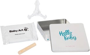 Dėžutė su kūdikio įspaudu Baby Art Magic Box Essentials kaina ir informacija | Antspaudai kūdikiams | pigu.lt