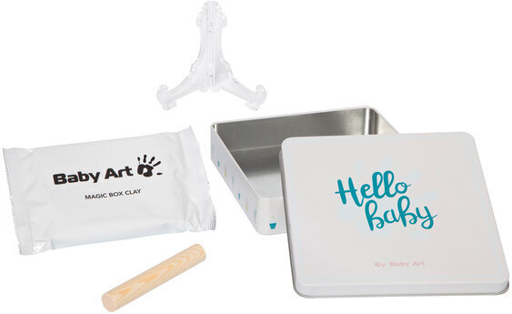 Dėžutė su kūdikio įspaudu Baby Art Magic Box Essentials цена и информация | Antspaudai kūdikiams | pigu.lt