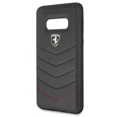 Ferrari Hardcase FEHQUHCS10LBK S10e G970 czarny|black цена и информация | Чехлы для телефонов | pigu.lt