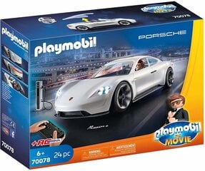 70078 PLAYMOBIL Porsche Рекса Дашера Porsche Mission E цена и информация | Конструкторы и кубики | pigu.lt