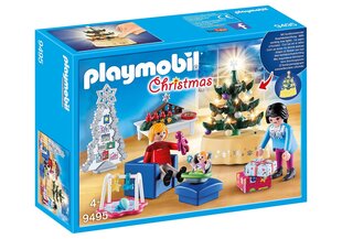 9495 PLAYMOBIL® Christmas Рождественская гостиная цена и информация | Конструкторы и кубики | pigu.lt