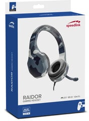 Speedlink наушники Raidor PS4, черные (SL-450303-BE) цена и информация | Теплая повязка на уши, черная | pigu.lt