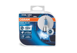 Автомобильная лампа OS64219CBI-HCB Osram OS64219CBI-HCB H16 12V 19 Вт 3700K (2 Предметы) цена и информация | Автомобильные лампочки | pigu.lt