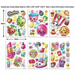 Lipdukai Shopkins цена и информация | Интерьерные наклейки | pigu.lt