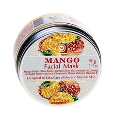 Маска для лица Mango Saules fabrika, 90 г цена и информация | Saules fabrika Духи, косметика | pigu.lt