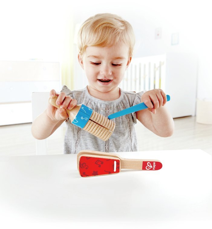 HAPE mediniai perkusiniai instrumentai, E0605 kaina ir informacija | Žaislai kūdikiams | pigu.lt
