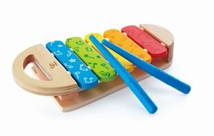 Цветной ксилофон HAPE, E0606 цена и информация | Игрушки для малышей | pigu.lt