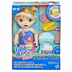 Кукла Baby Alive Snacking Shapes Baby, E3694 цена и информация | Игрушки для девочек | pigu.lt