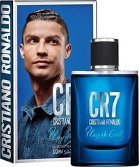 Туалетная вода Cristiano Ronaldo CR7 Play It Cool EDT для мужчин 30 мл цена и информация | Мужские духи | pigu.lt