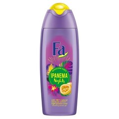 Гель для душа FA Brazilian Vibes Ipanema Nights Maracuja Night Jasmine Scent 400 мл цена и информация | Масла, гели для душа | pigu.lt