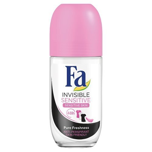 Rutulinis dezodorantas antiperspirantas FA Invisible Sensitive 50 ml kaina ir informacija | Dezodorantai | pigu.lt