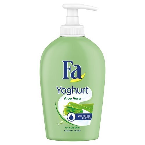 Skystas rankų muilas FA Yoghurt Cream Aloe Vera 250 ml цена и информация | Muilai | pigu.lt