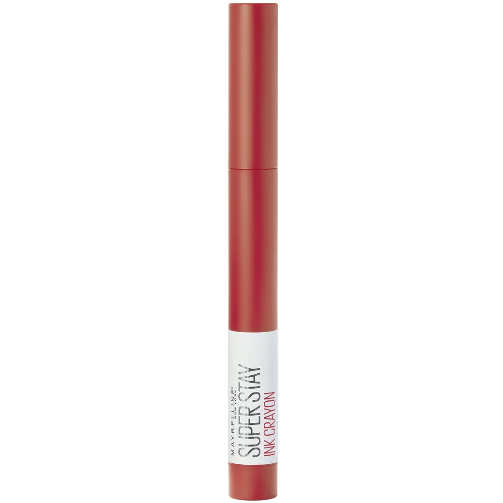 Ilgai išliekantys matiniai lūpų dažai Maybelline New York Super Stay Ink Crayon 2 g, 40 Laugh Louder цена и информация | Lūpų dažai, blizgiai, balzamai, vazelinai | pigu.lt