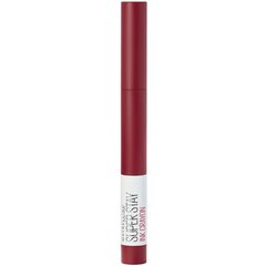 Ilgai išliekantys matiniai lūpų dažai Maybelline New York Super Stay Ink Crayon 2 g, 50 Own Your Empire цена и информация | Помады, бальзамы, блеск для губ | pigu.lt