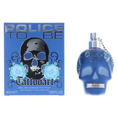 Tualetinis vanduo Police To Be Tattooart For Man EDT vyrams 40 ml kaina ir informacija | Kvepalai vyrams | pigu.lt