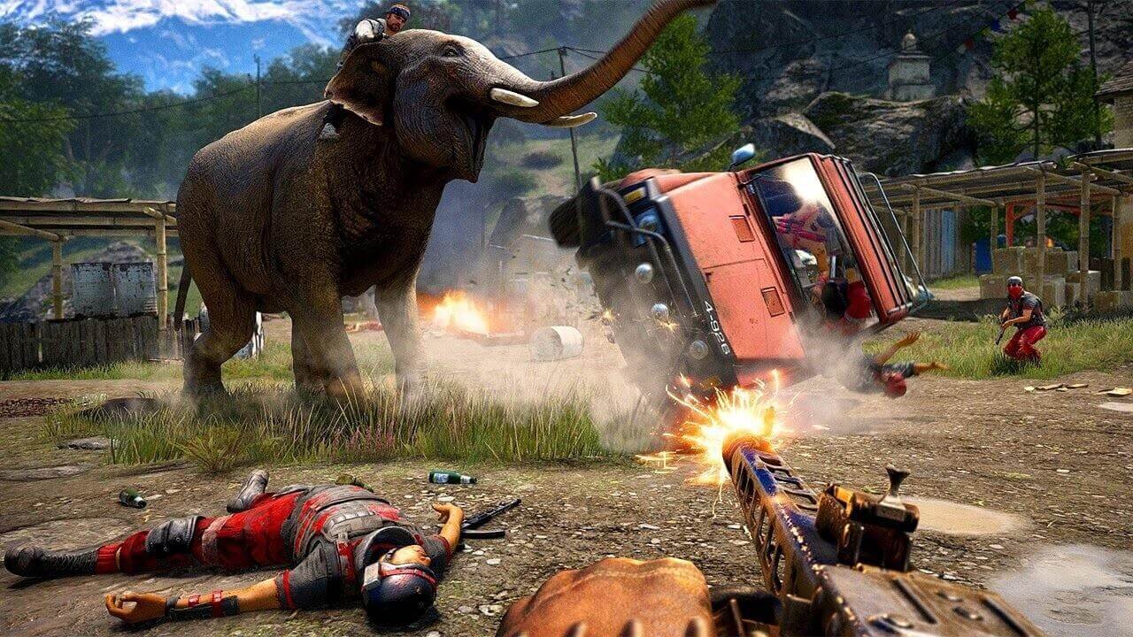 Компьютерная игра Far Cry 4 PS4 цена | pigu.lt