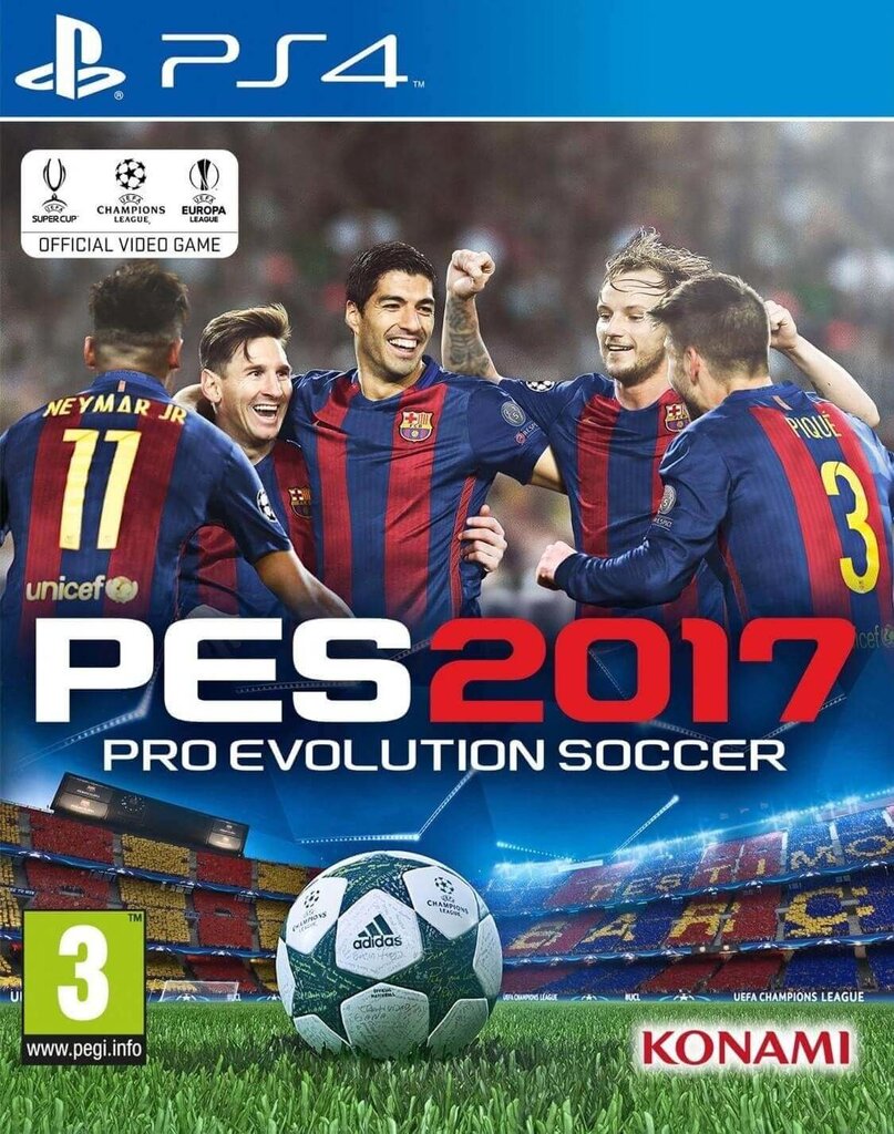 Pro Evolution Soccer 2017 PS4 kaina ir informacija | Kompiuteriniai žaidimai | pigu.lt