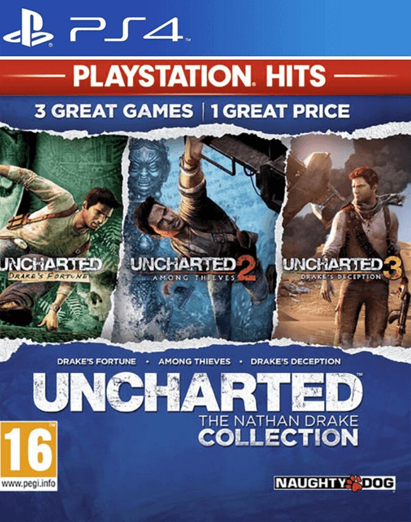 Uncharted: The Nathan Drake Collection PS4 цена и информация | Kompiuteriniai žaidimai | pigu.lt