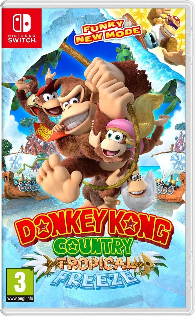 Donkey Kong Country: Tropical Freeze NSW kaina ir informacija | Kompiuteriniai žaidimai | pigu.lt