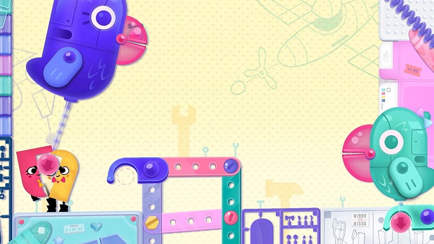 Snipperclips Plus: Cut it out Together! NSW цена и информация | Kompiuteriniai žaidimai | pigu.lt