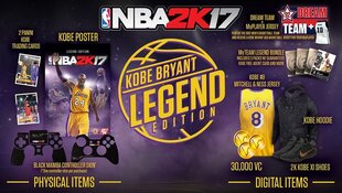 NBA 2k17: Legend Edition XBOX цена и информация | Компьютерные игры | pigu.lt