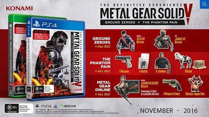 Metal Gear Solid V: The Definitive Experience XBOX kaina ir informacija | Kompiuteriniai žaidimai | pigu.lt