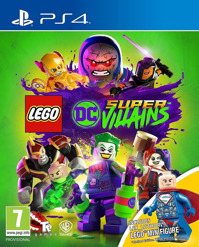 Компьютерная игра LEGO DC Super-Villains PS4 цена | pigu.lt