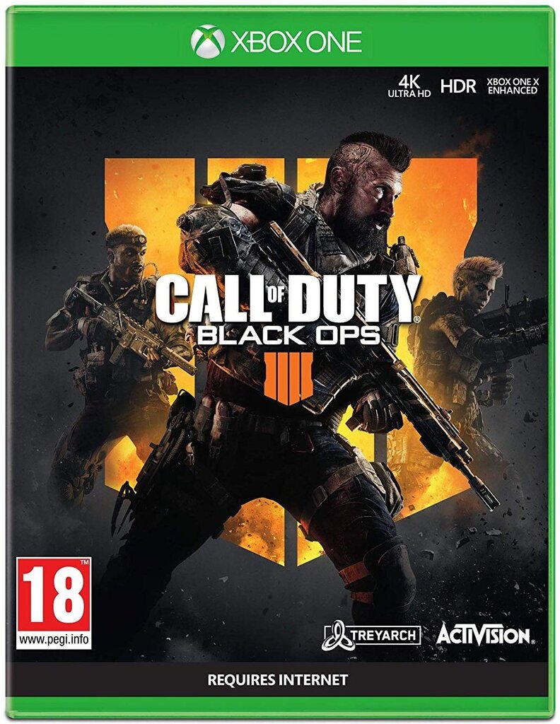 Компьютерная игра Xbox ONE Call of Duty Black Ops 4 EN цена | pigu.lt