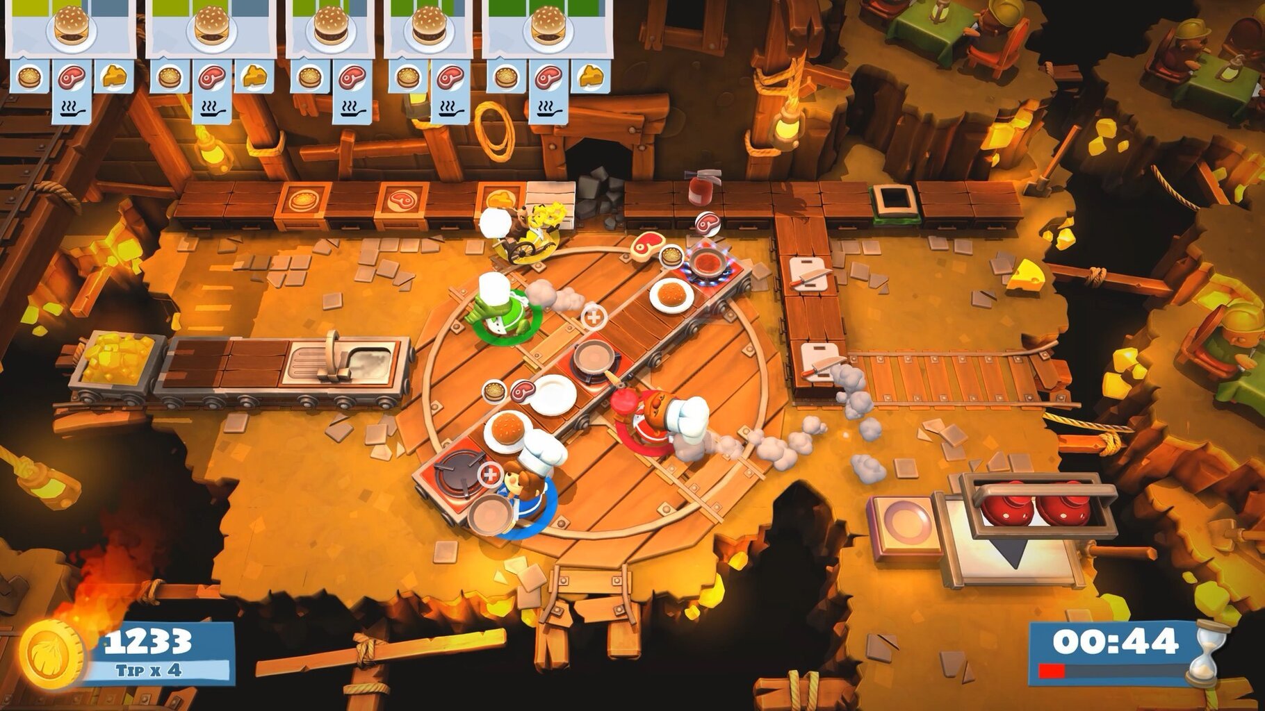 Overcooked! 2 PS4 kaina ir informacija | Kompiuteriniai žaidimai | pigu.lt