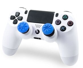 Kontrolfreek Controller Grips EDGE, PS4, mėlyna kaina ir informacija | Žaidimų kompiuterių priedai | pigu.lt