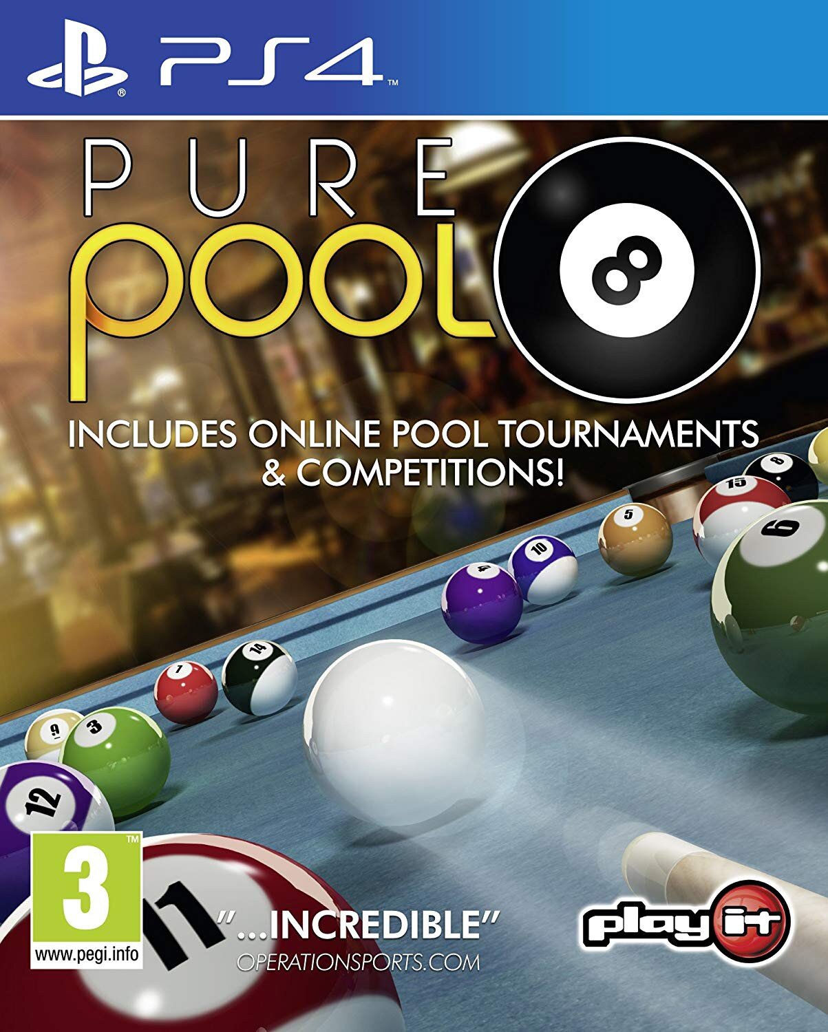 Компьютерная игра Pure Pool PS4 цена | pigu.lt