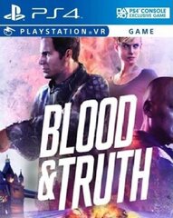 Blood & Truth VR PS4 цена и информация | Компьютерные игры | pigu.lt