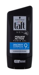 Schwarzkopf Taft Power Active гель для волос для мужчин 150 мл цена и информация | Средства для укладки волос | pigu.lt