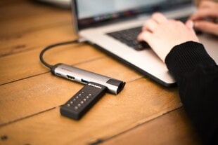 Flash USB 3.1 128GB Verbatim Secure klaviatūra kaina ir informacija | USB laikmenos | pigu.lt