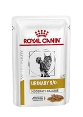 Корм для кошек ROYAL CANIN Urinary Moderate Calorium - упаковка 12x85 г цена и информация | Консервы для кошек | pigu.lt