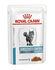 Royal Canin Sensitivity Control katėms su vištiena ir ryžiais, 12x85 g цена и информация | Консервы для собак | pigu.lt