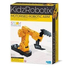 KidzRobotix Моторизованная роботизированная рука  4M цена и информация | Развивающие игрушки | pigu.lt
