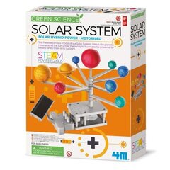Зеленая наука  Моторизованный планетарий солнечной системы  4M цена и информация | Развивающие игрушки | pigu.lt