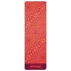 Коврик для йоги Spokey Mandala TPE 183x61х0,4 см, красный цена и информация | Spokey Игровые столы | pigu.lt